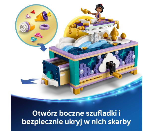 LEGO DISNEY 43295 Szkatułka na biżuterię Dżasminy - 1529802 - zdjęcie 5